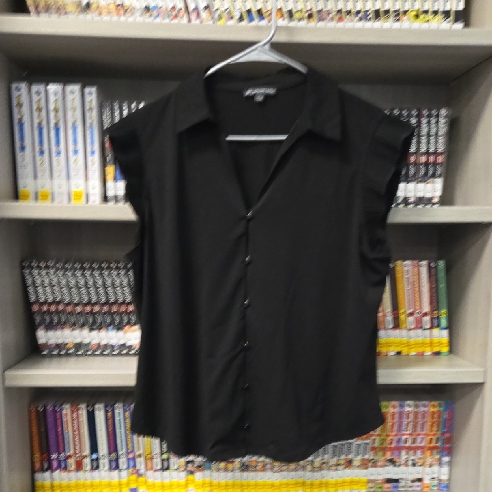 Adrianna Papell Pleated Sleeve Top